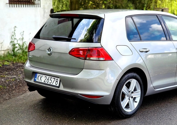 Volkswagen Golf cena 42800 przebieg: 158000, rok produkcji 2013 z Kraków małe 742